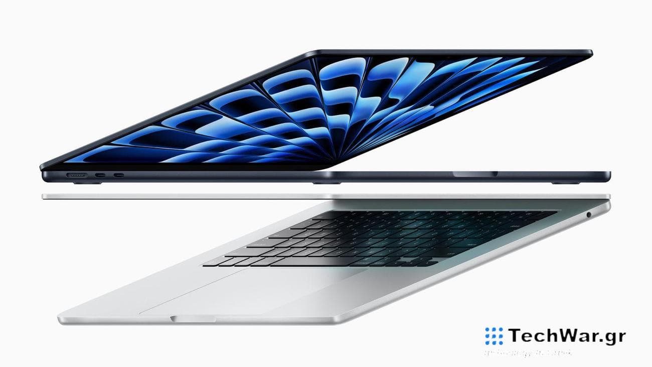 Η Apple ανακοινώνει νέα μοντέλα MacBook Air με τσιπ M3
