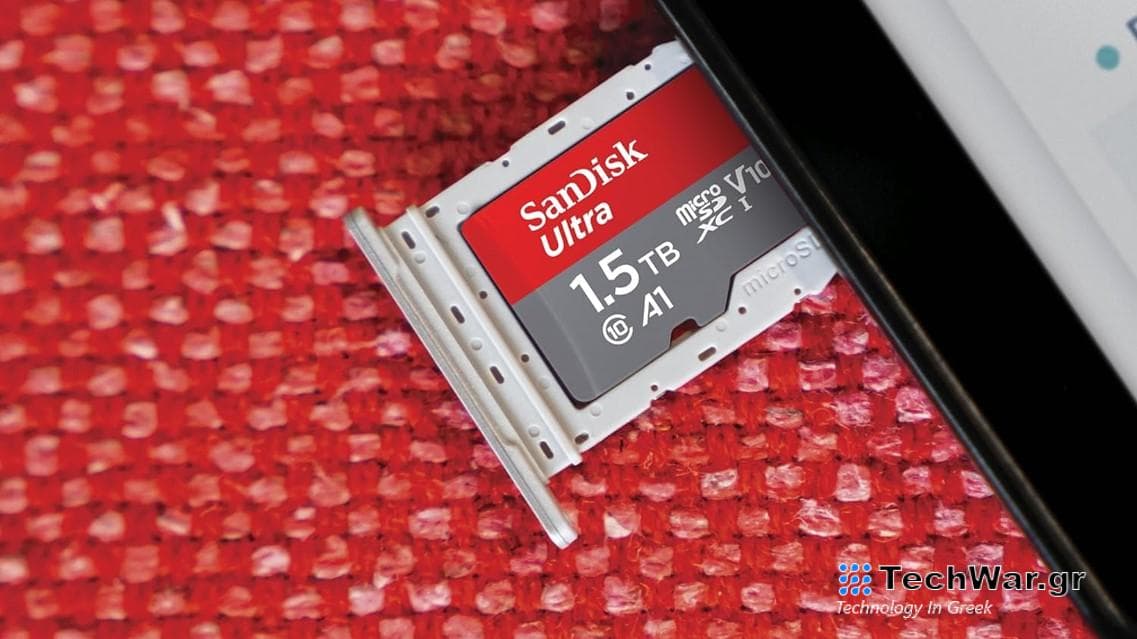 SanDisk 1.5TB Ultra MicroSD Card Promo Image