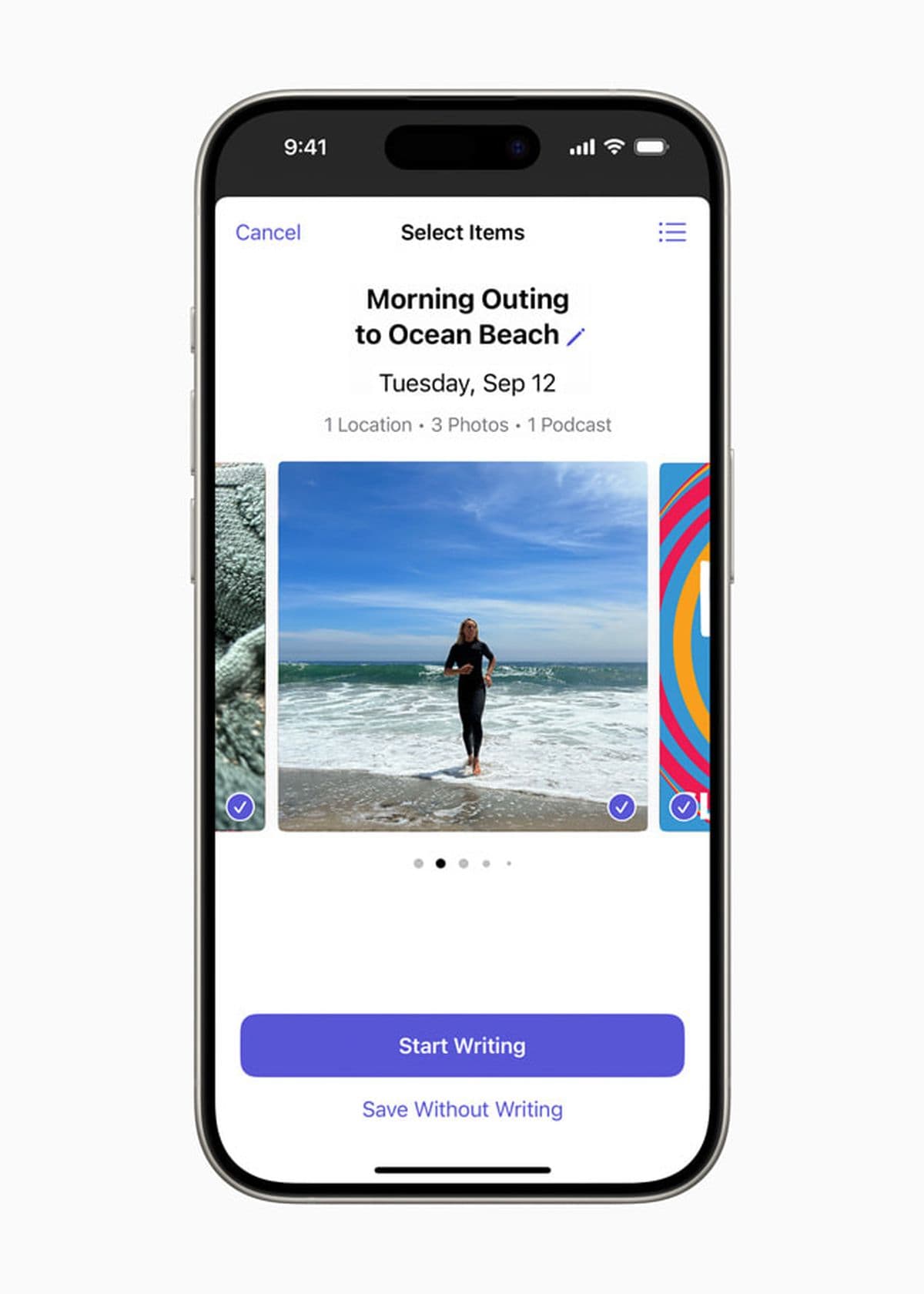Τι είναι το Journaling Suggestions στο iPhone