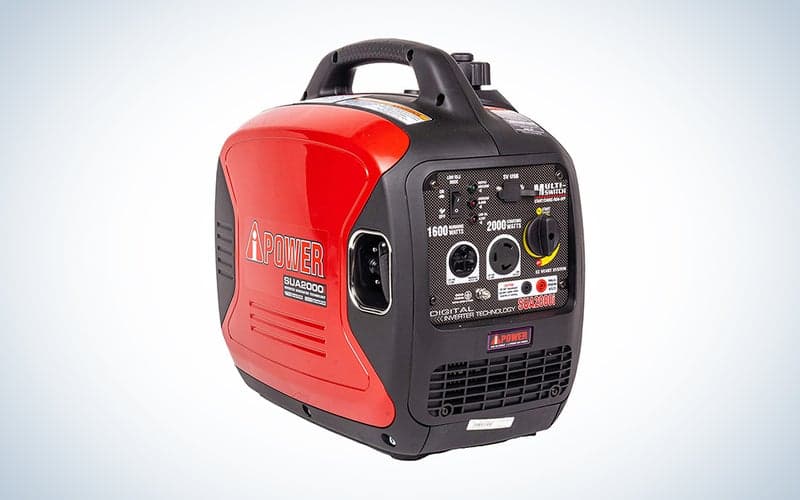 A-iPower SUA2000iV 2000 Watt Portable Inverter Generator is the best gas generator for small appliances