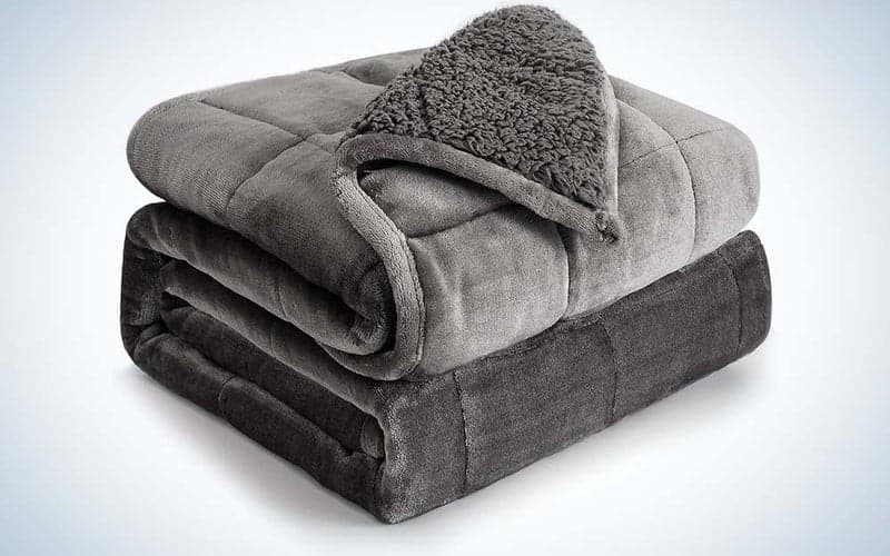 The CottonBlue Weighted Blanket is the best throw blanket that's weighted.