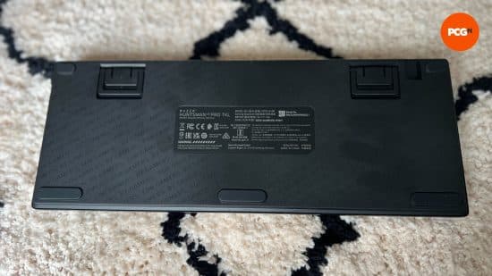 Οπτικό πίσω μέρος του Razer Huntsman V3