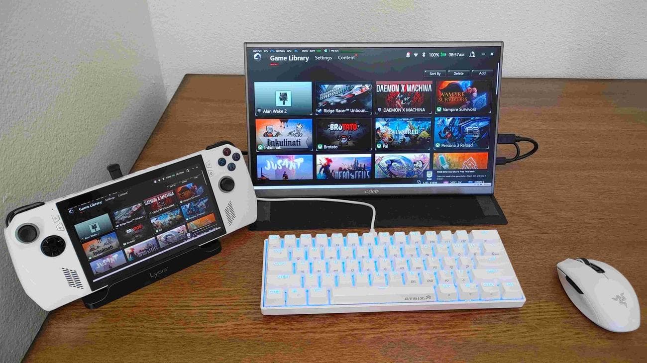 Εικόνα του Συμμάχου ROG σε μια αποβάθρα