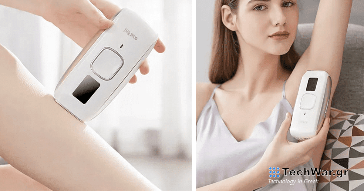 Η αποτρίχωση Inface IPL από το οικοσύστημα Xiaomi έχει 550.000 φλας και είναι κατάλληλη για όλο το σώμα. Σε απόθεμα στην ΕΕ μόνο με 51€