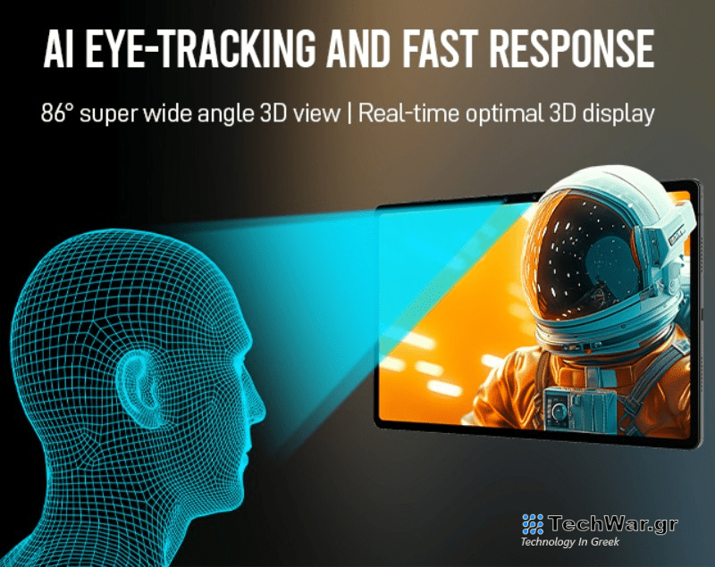 Απολαύστε 3D περιεχόμενο στο νέο nubia Pad 3D II χωρίς γυαλιά