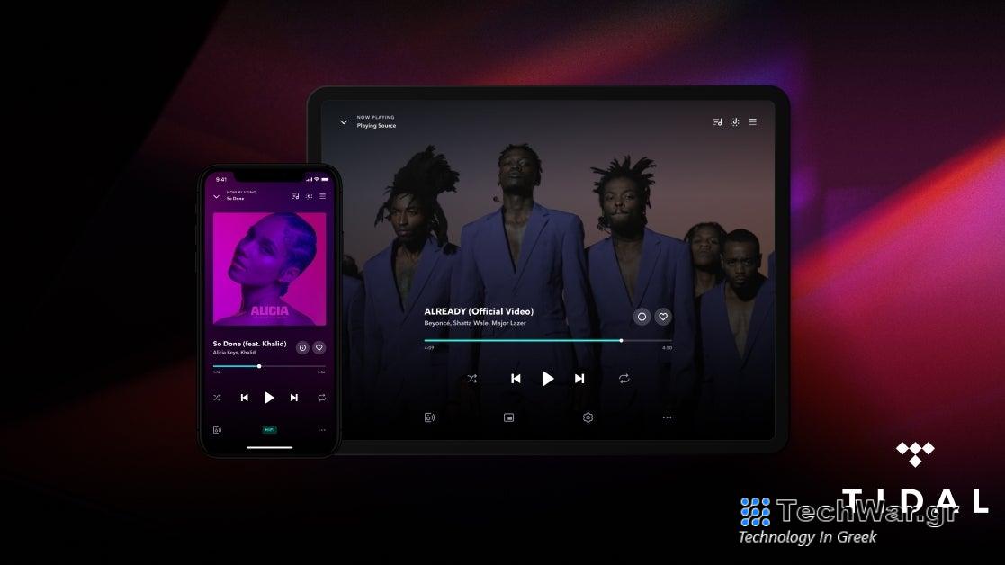 Το TIDAL μειώνει την τιμολόγηση της συνδρομής μουσικής χωρίς απώλειες HiFi για να ταιριάζει με το Spotify