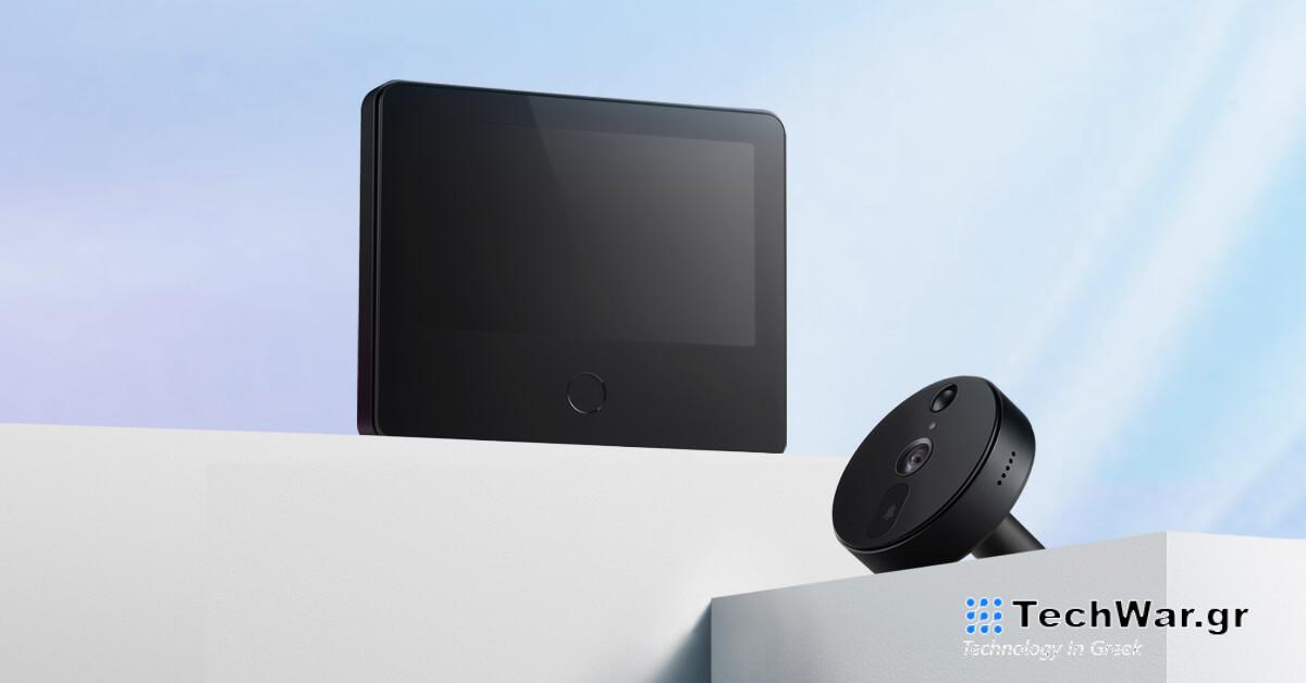 Το Xiaomi Mijia Smart Cat Eye είναι ένα έξυπνο "ματάκι" με οθόνη 5"