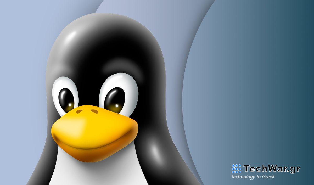 Close up of the Linux penguin.