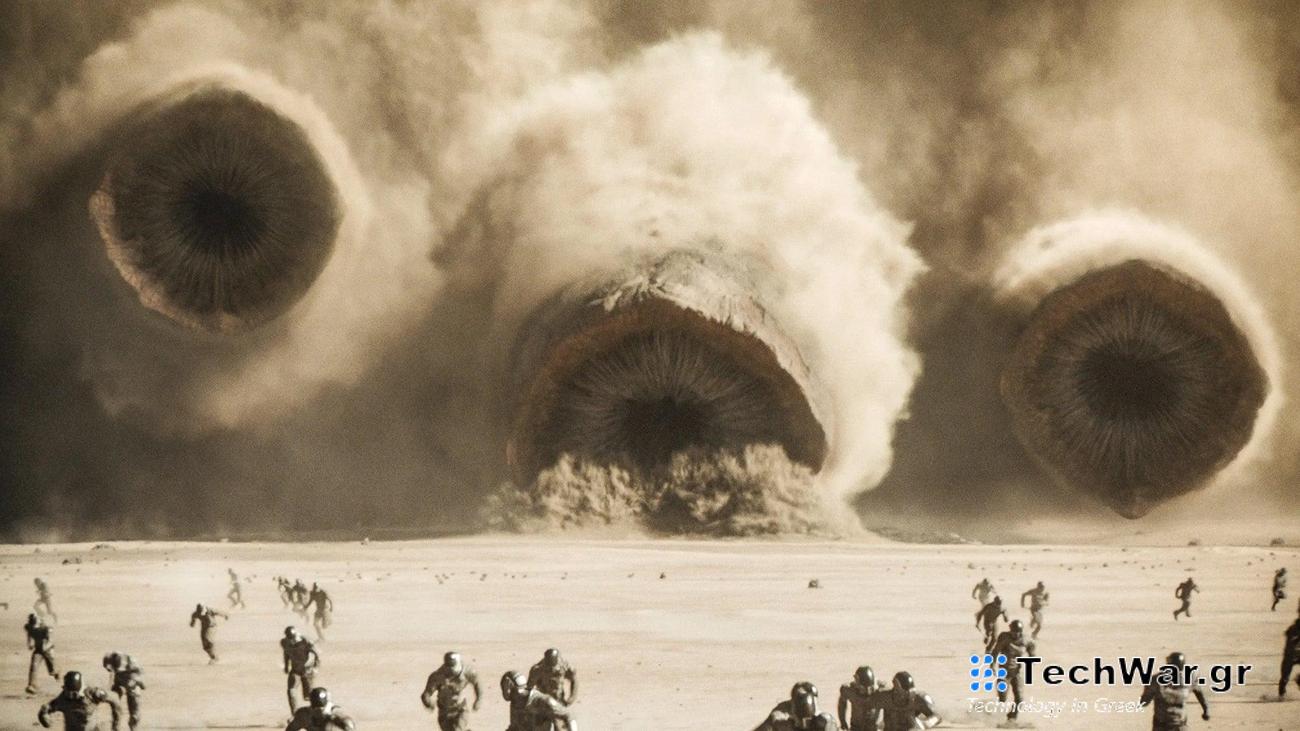 In Dune, the Fremen of the deserts of planet Arrakis refer to the gigantic sandworms as the Shai-Hulud.