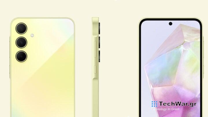 Samsung Galaxy A35 Lemon Yellow