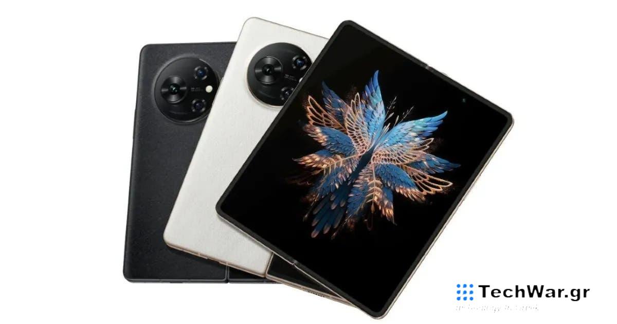 Tecno: παρουσίασε νέο πρωτότυπο κυλιόμενο κινητό, λεπτότερο γυαλί UTG και αναδιπλούμενο που αλλάζει χρώμα

