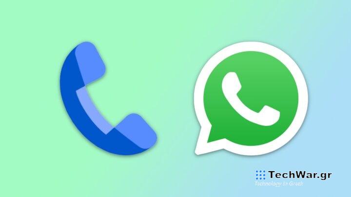 Phone by Google And WhatsApp