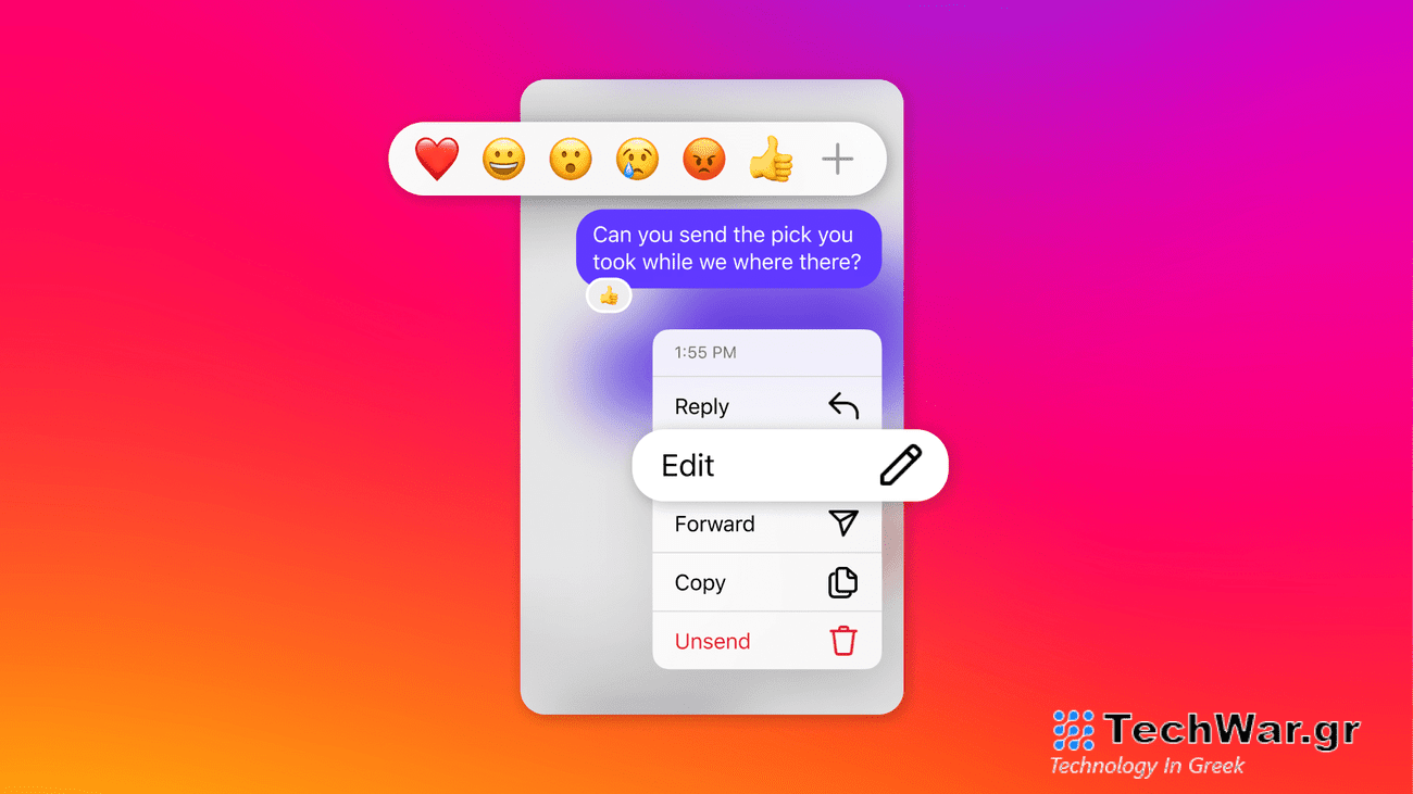 Edit Your Messages, Pin Your Chats and More Instagram DM Updates
