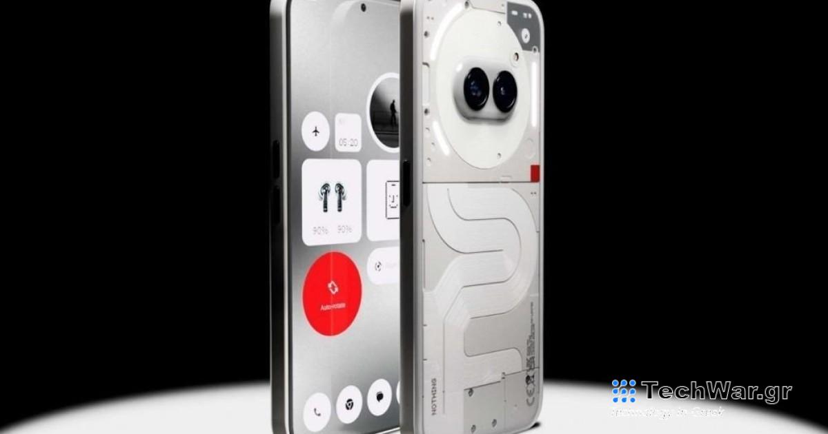 Το Nothing Phone (2a) είναι επίσημο και στοχεύει στη mid-range κατηγορία