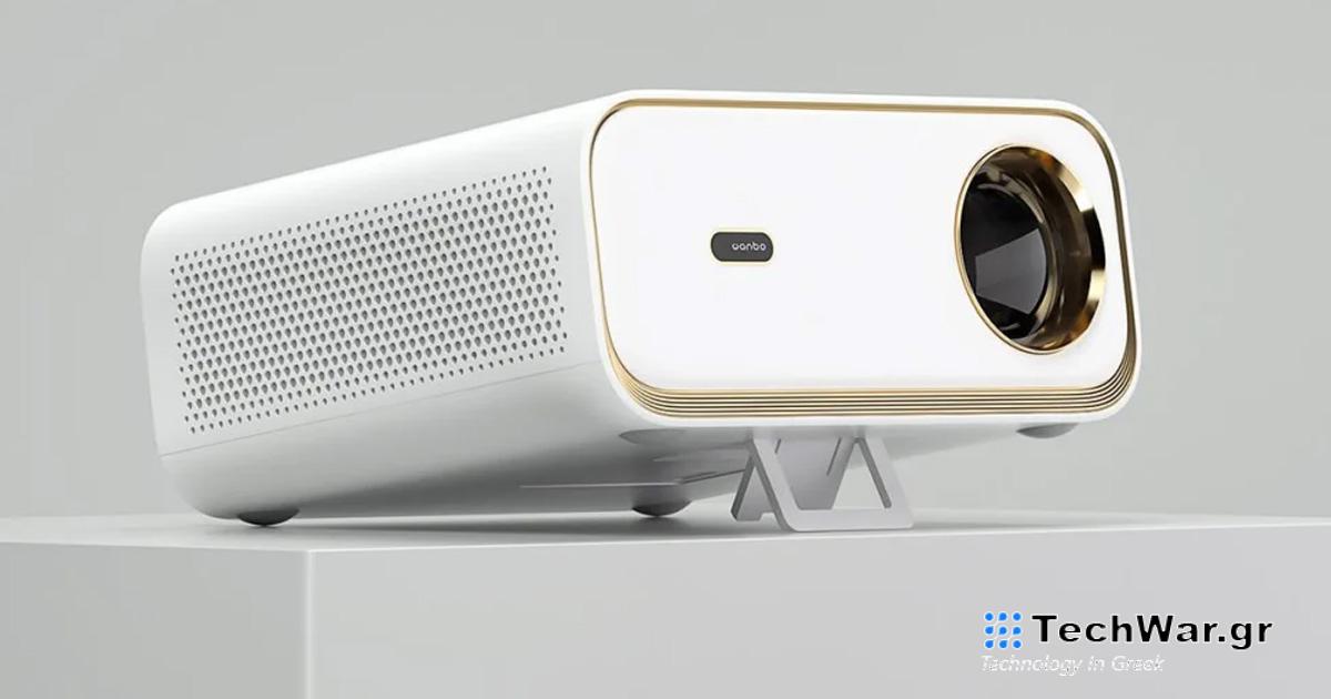 Το Wanbo X5 είναι ο πιο πρόσφατος προβολέας Full HD της μάρκας με φωτεινότητα έως και 1100 ANSI
