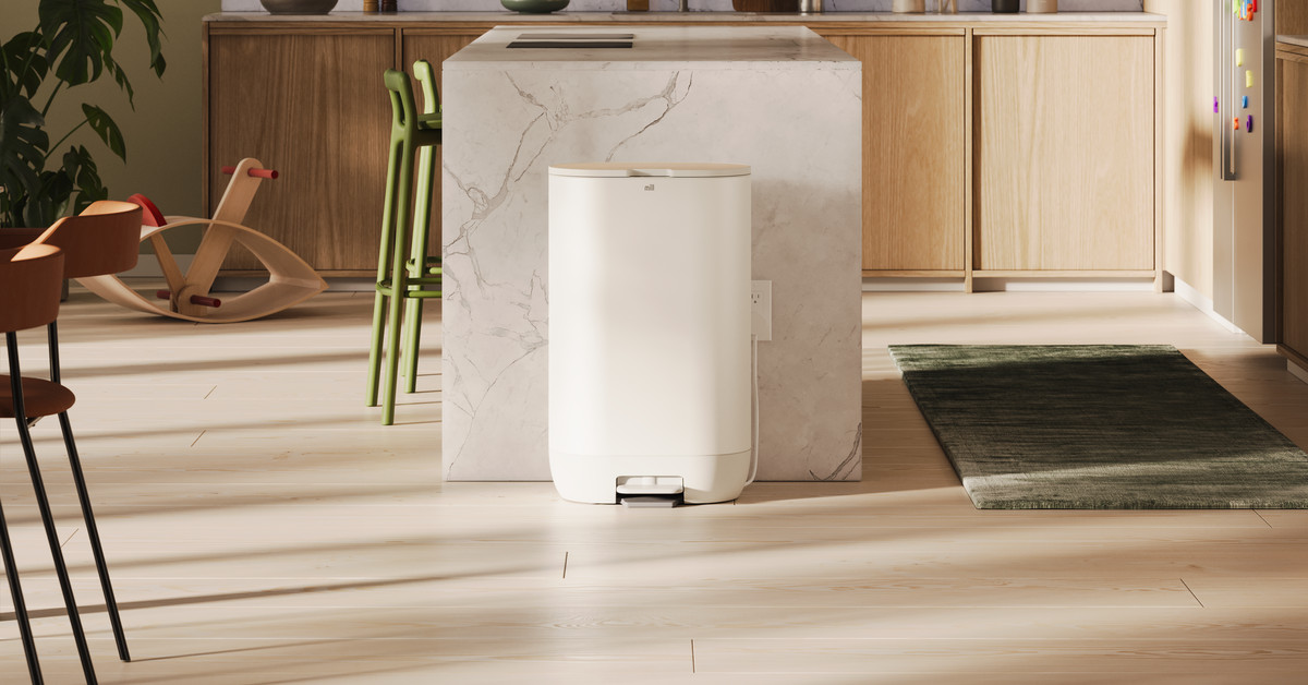 Ο κάδος απορριμμάτων τροφίμων Mill είναι πλέον διαθέσιμος για αγορά χωρίς συνδρομή, για 999 $