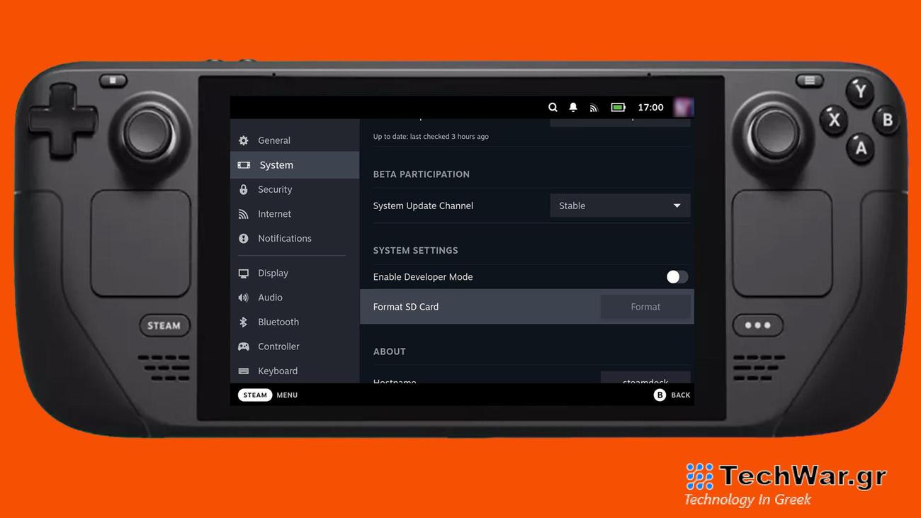 Πώς να διαμορφώσετε τις κάρτες SD Steam Deck