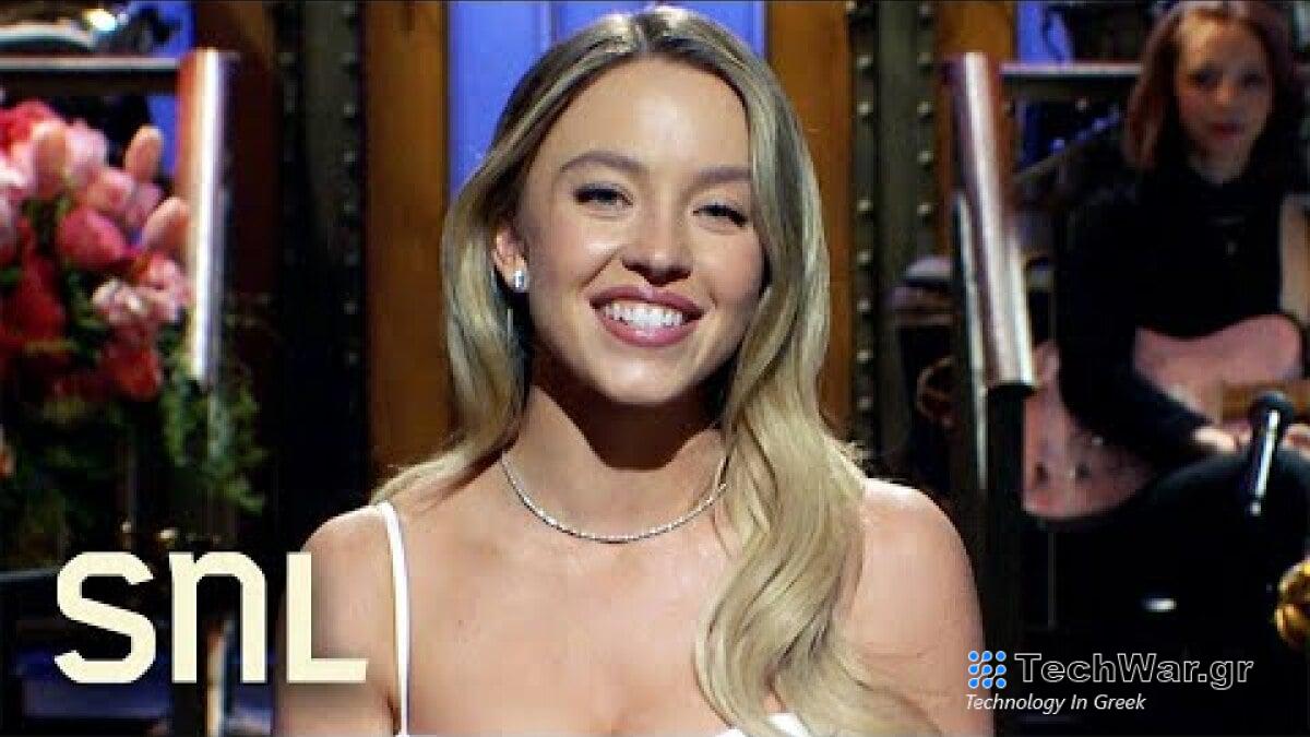 Η Sydney Sweeney απευθύνεται στις φήμες για ραντεβού με τον Glen Powell στον μονόλογό της «SNL».