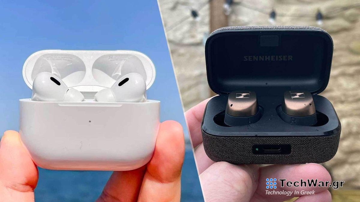 Sennheiser Momentum True Wireless 4 vs AirPods Pro 2