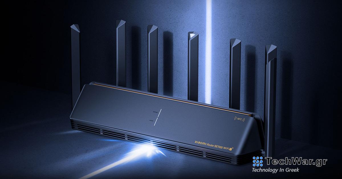 Το Xiaomi BE7000 είναι ένας προηγμένος δρομολογητής Wi-Fi 7 με τεράστια απόδοση
