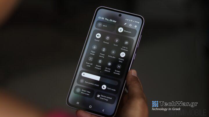 Galaxy A35 review software