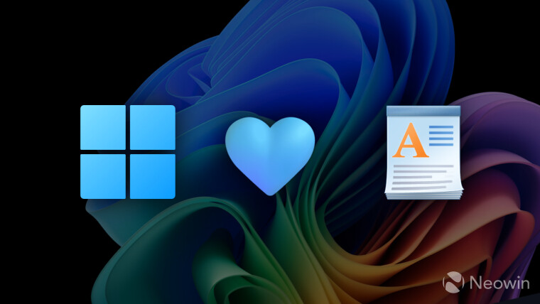 Λογότυπο Windows 11 με λογότυπο WordPad