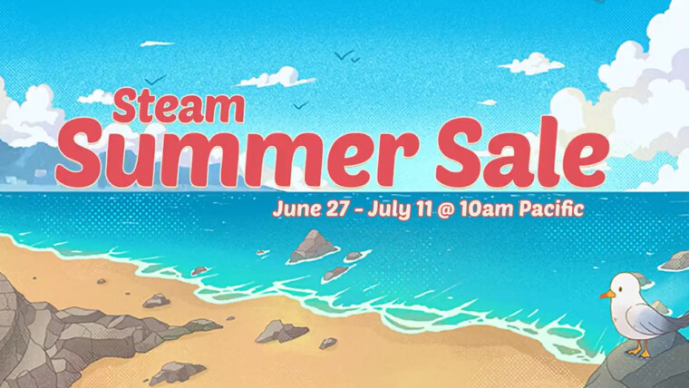 Το επίσημο πανό του Steam Summer Sale