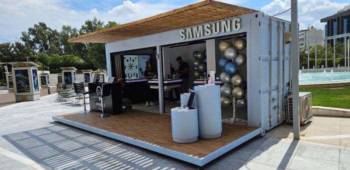 To Samsung Pop Up store φέρνει το Galaxy AI στο Golden Hall